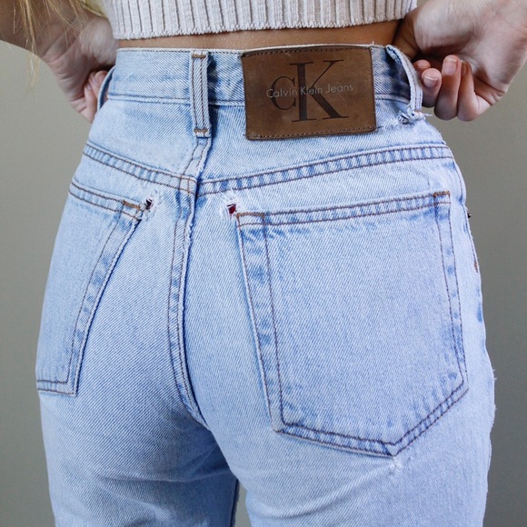 Calvin Klein  classic vintage 5 pocket  high rise - Picture 3 of 8